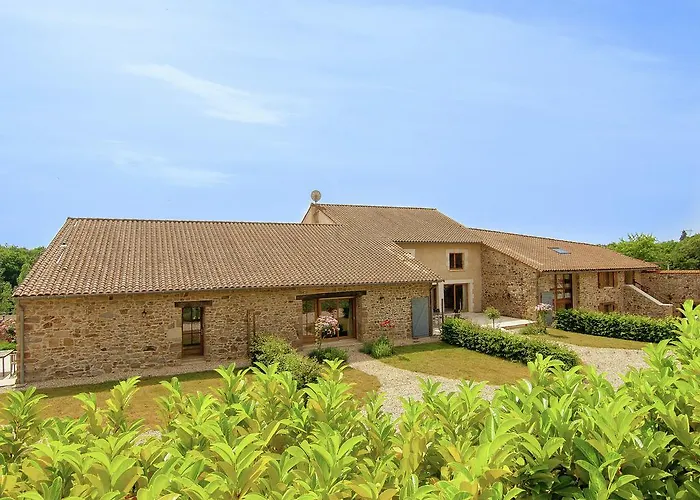 In France With Covered Terrace Roussines